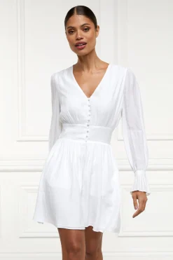 Hot Phoebe V-Neck Mini Dress Women Dresses