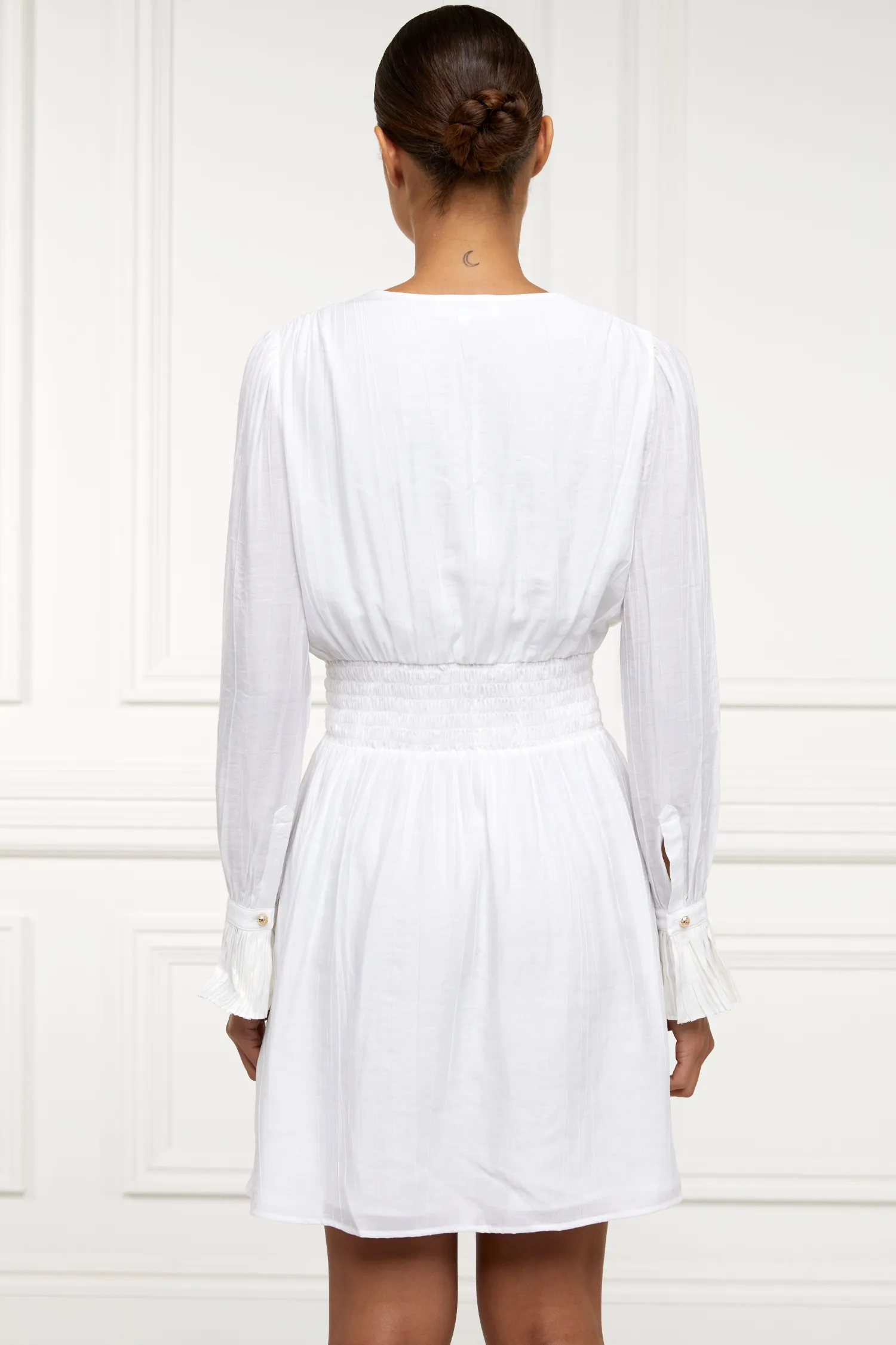 Hot Phoebe V-Neck Mini Dress Women Dresses