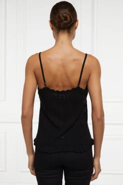 Fashion Pointelle Cami Women Tops