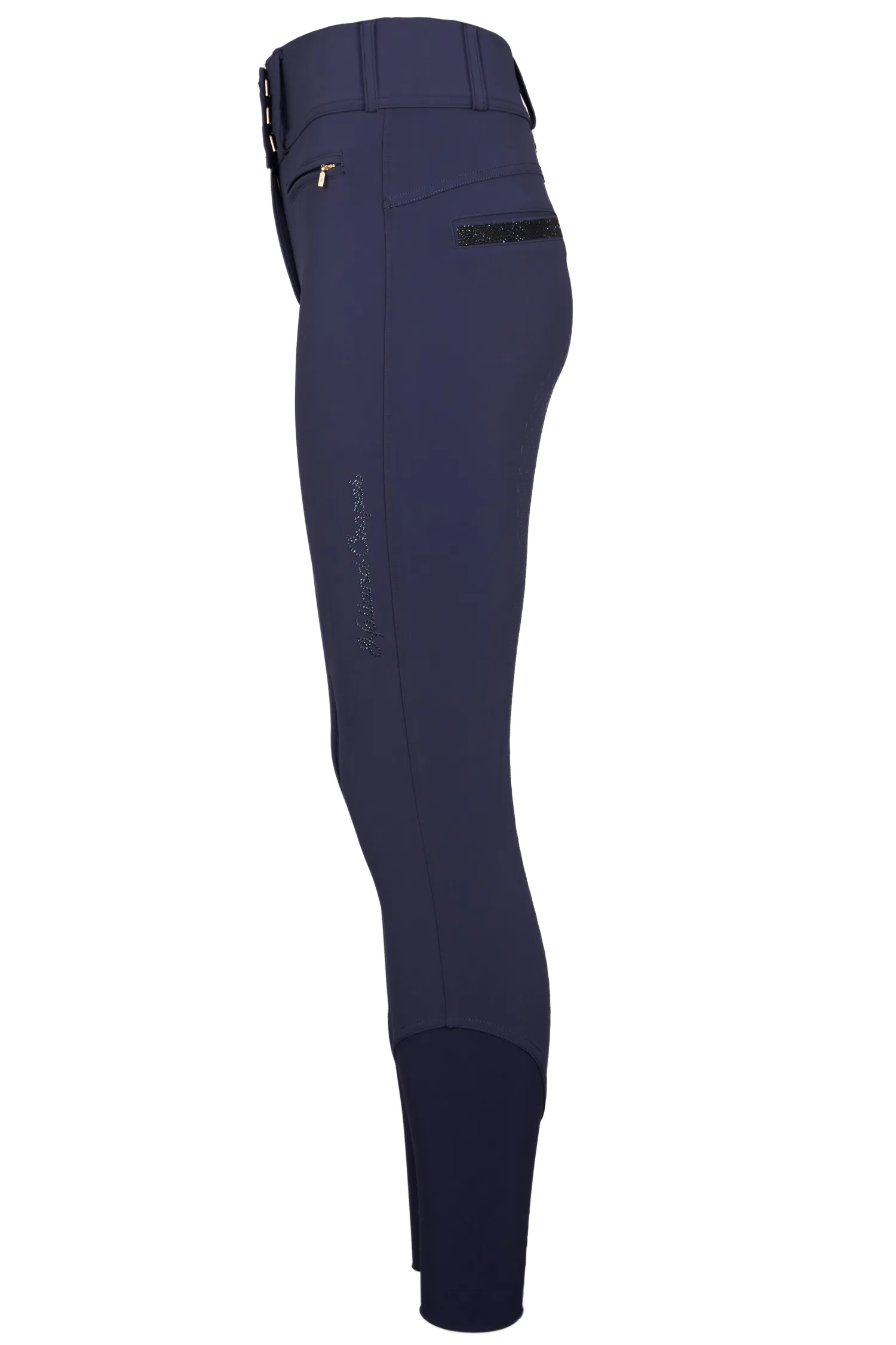 Sale Premium High Rise Breeches (Yale Blue) Breeches
