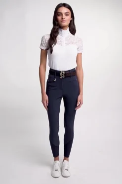 Sale Premium High Rise Breeches (Yale Blue) Breeches