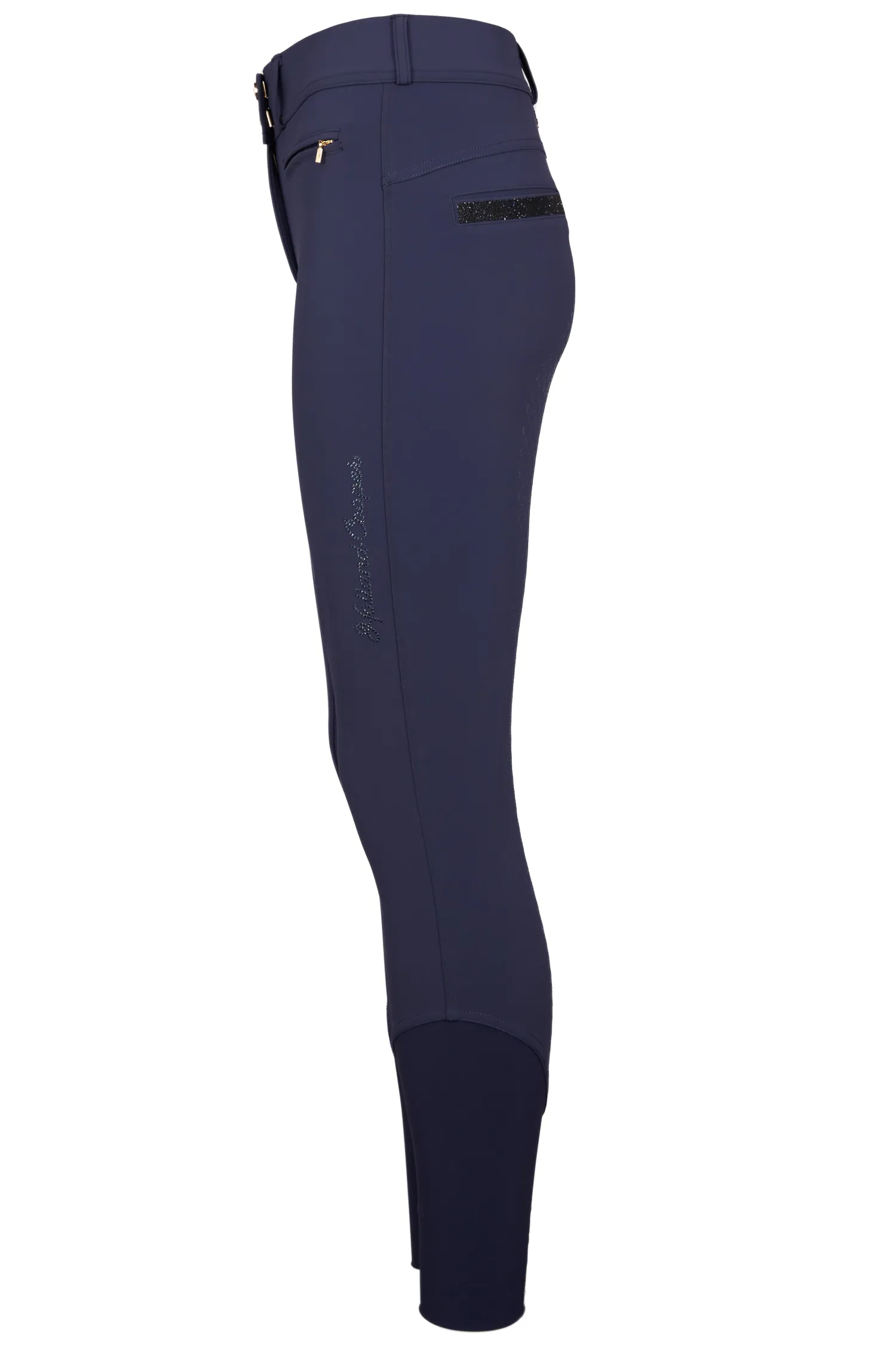 Clearance Premium Mid Rise Breeches (Yale Blue) Breeches