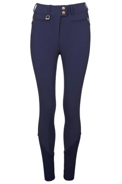 Clearance Premium Mid Rise Breeches (Yale Blue) Breeches