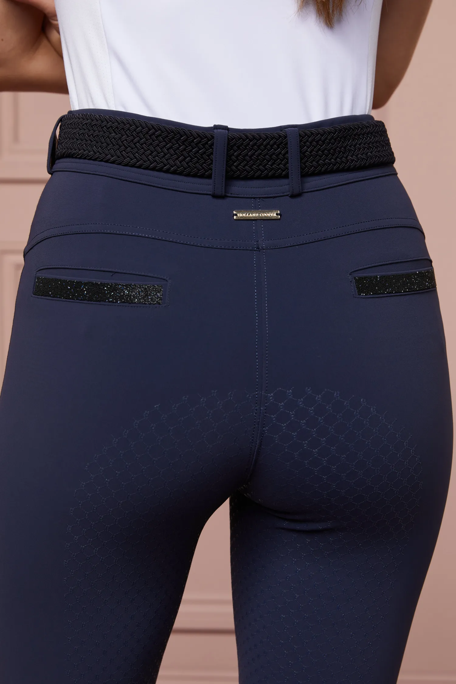 Clearance Premium Mid Rise Breeches (Yale Blue) Breeches