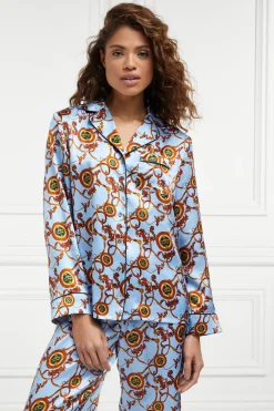 Fashion Pyjama Set (Sky Blue) Women Sleepwear