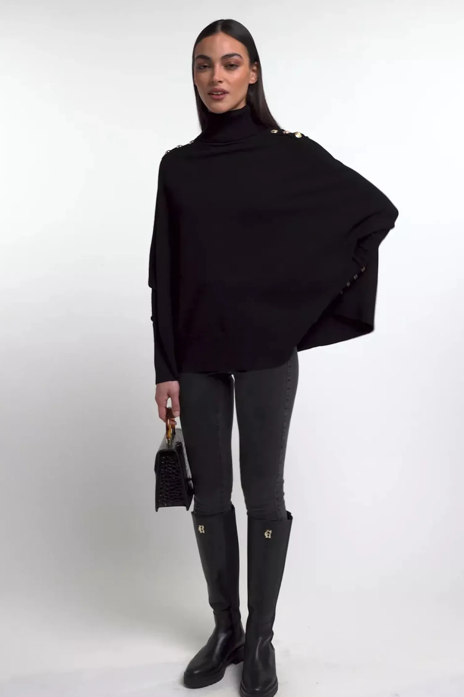 Discount Queensbury Cape Knit Women Capes|Knitwear