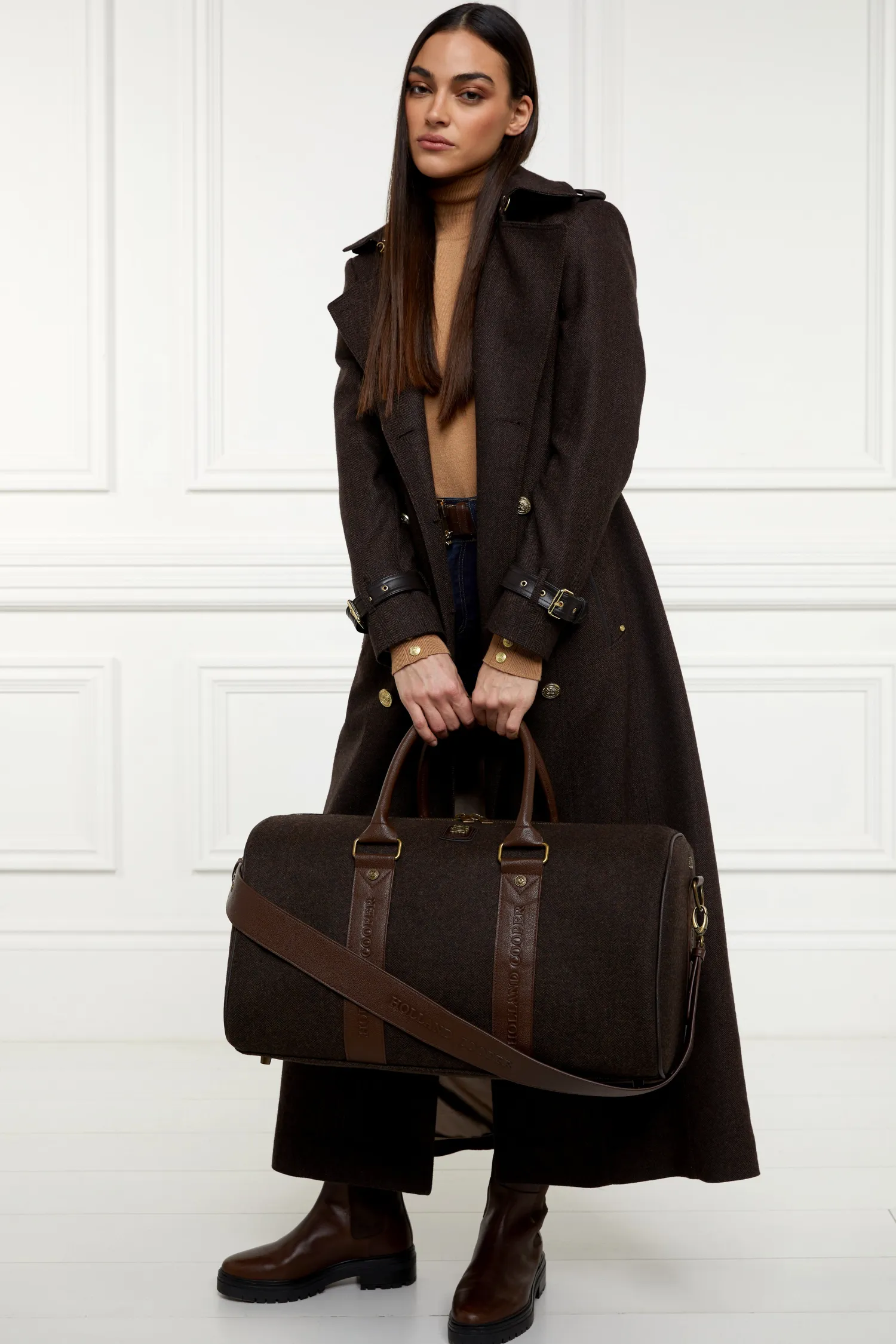 Discount Regency Holdall ( Herringbone) Women Holdalls & Suitcases|Travel Bags