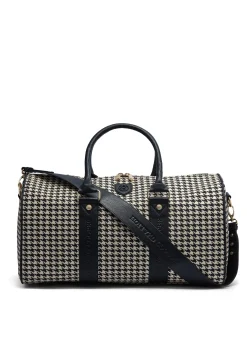 Sale Regency Holdall (Ecru Houndstooth) Women Holdalls & Suitcases|Travel Bags