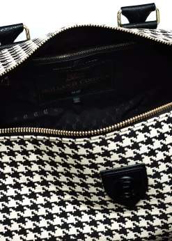 Sale Regency Holdall (Ecru Houndstooth) Women Holdalls & Suitcases|Travel Bags