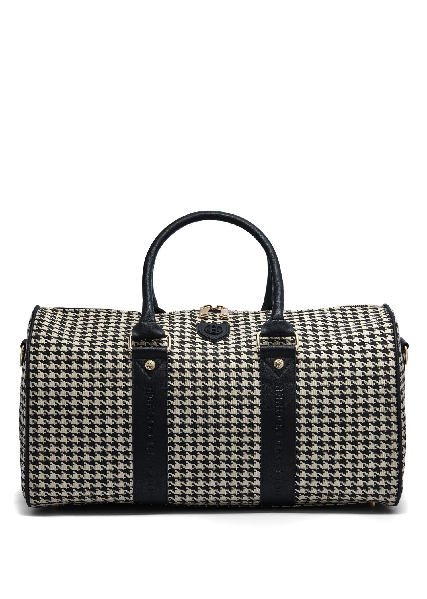 Sale Regency Holdall (Ecru Houndstooth) Women Holdalls & Suitcases|Travel Bags