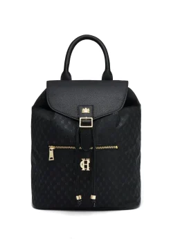 Hot Regency Monogram Backpack (Black Monogram) Women Holdalls & Suitcases|Travel Bags