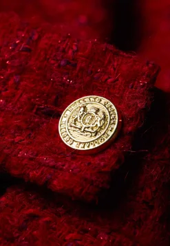 Outlet Regency Skirt (Red Boucle) Women Skirts|Tailoring