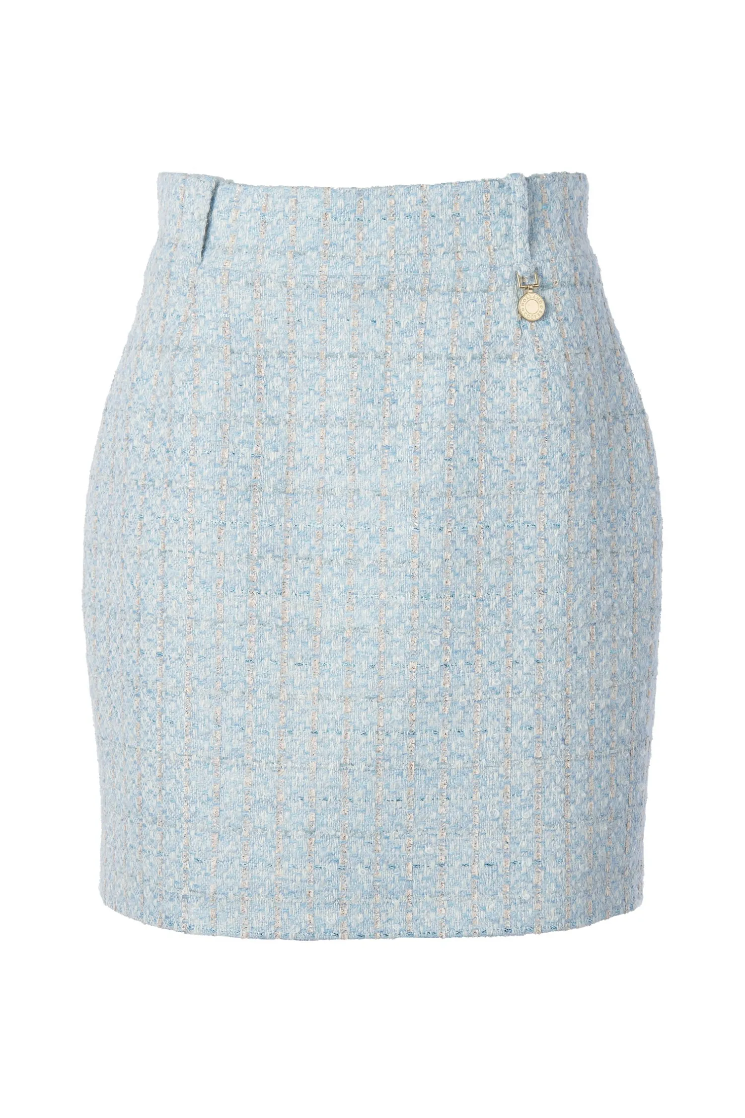 Outlet Regency Skirt (Sky Blue Boucle) Women Skirts|Tailoring