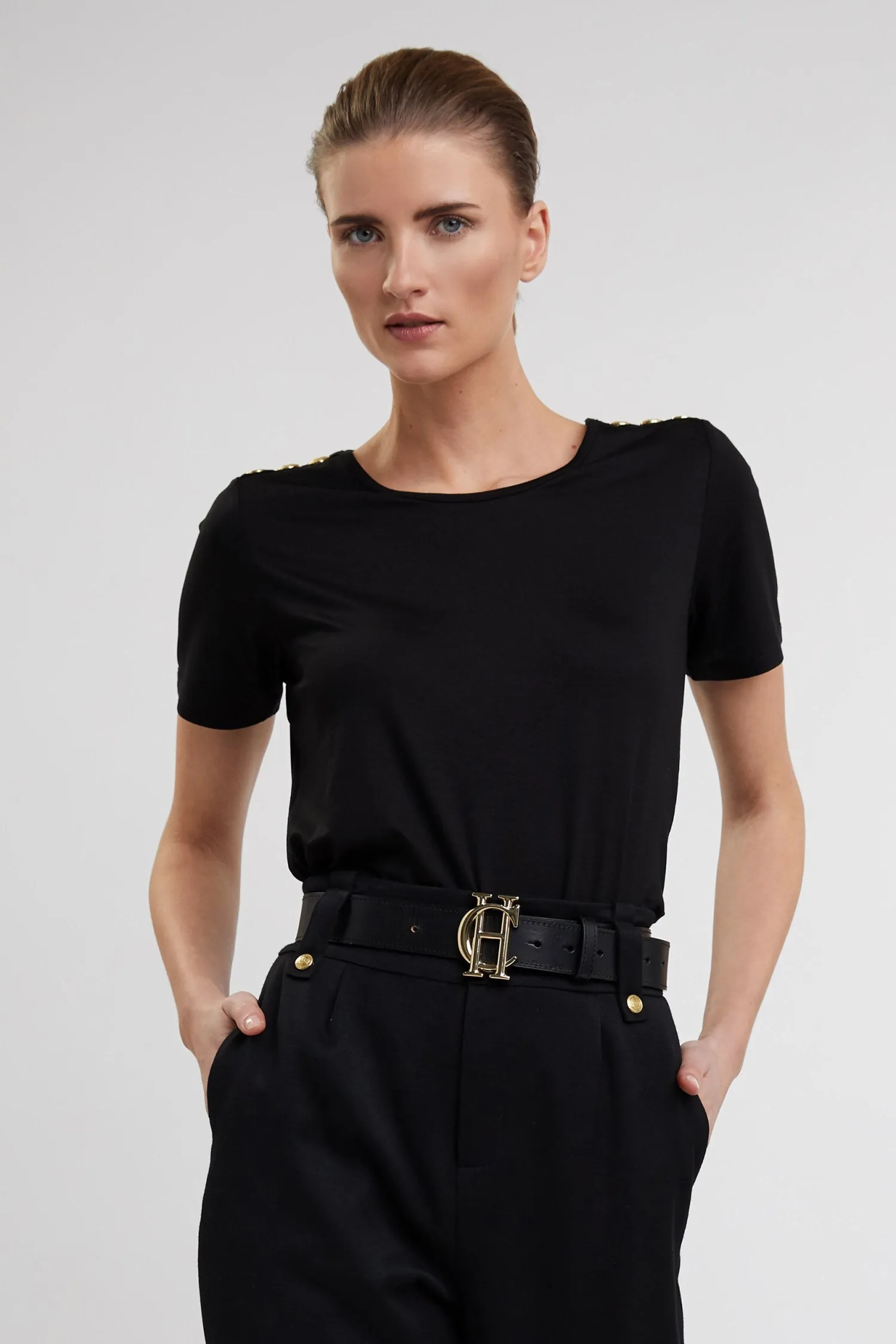 Outlet Relax Fit Crew Neck Tee Women Tees|Tops