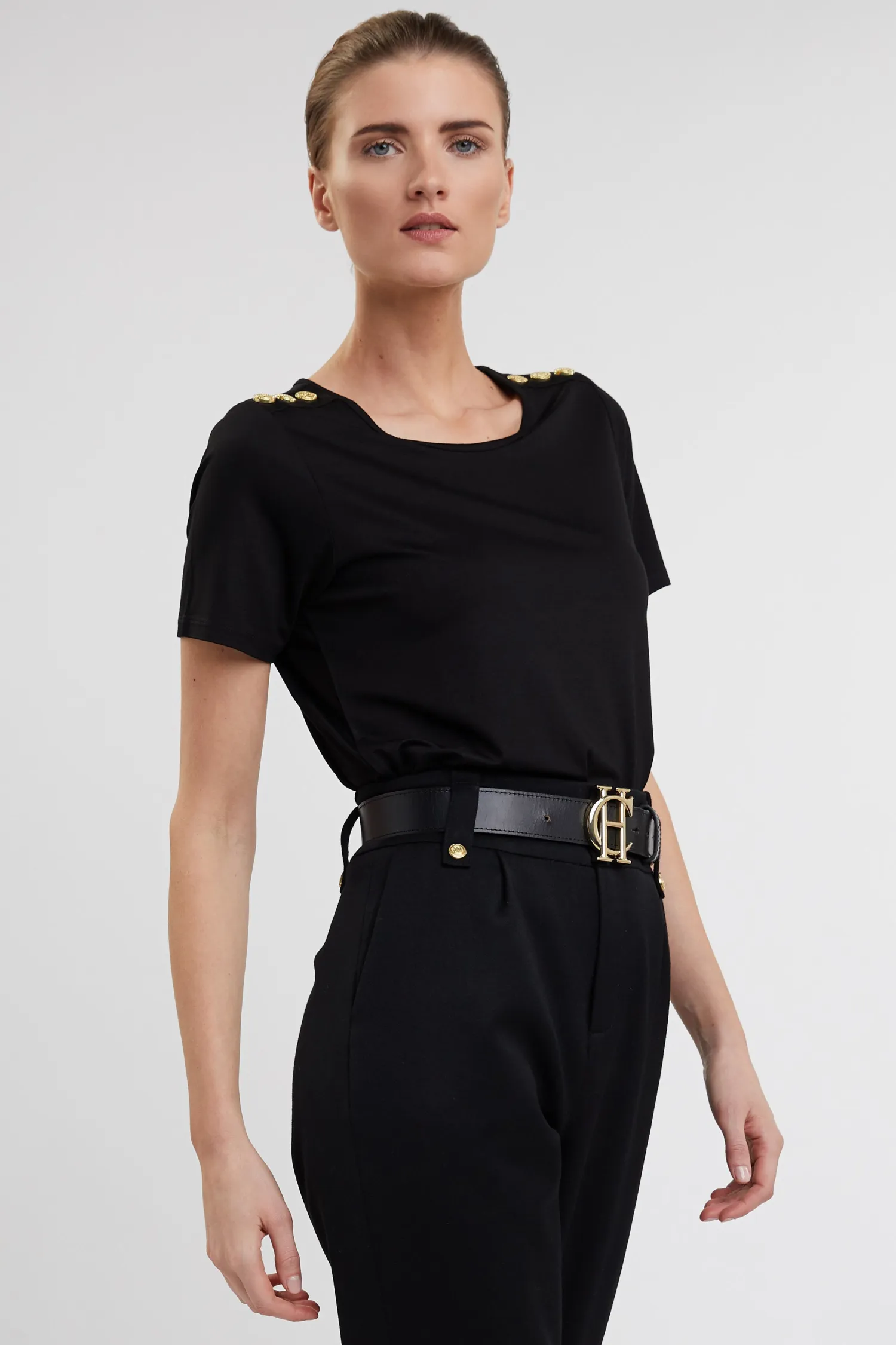 Outlet Relax Fit Crew Neck Tee Women Tees|Tops
