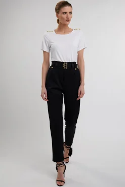 New Relax Fit Crew Neck Tee Women Tees|Tops