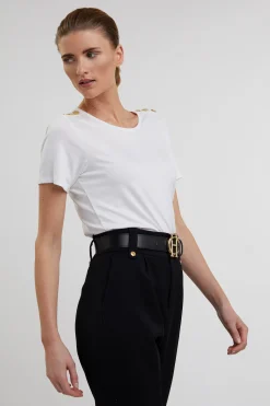 New Relax Fit Crew Neck Tee Women Tees|Tops