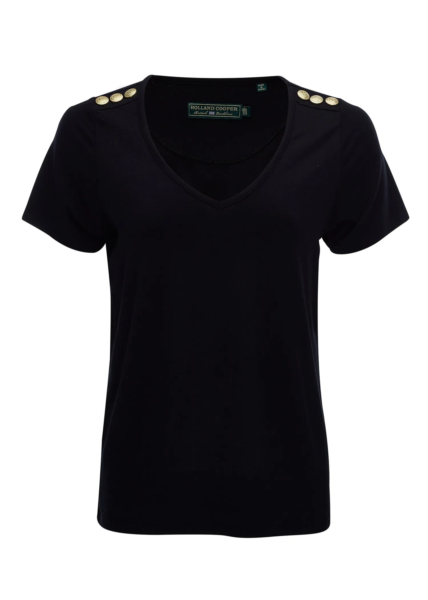 New Relax Fit V-Neck Tee Women Tees|Tops