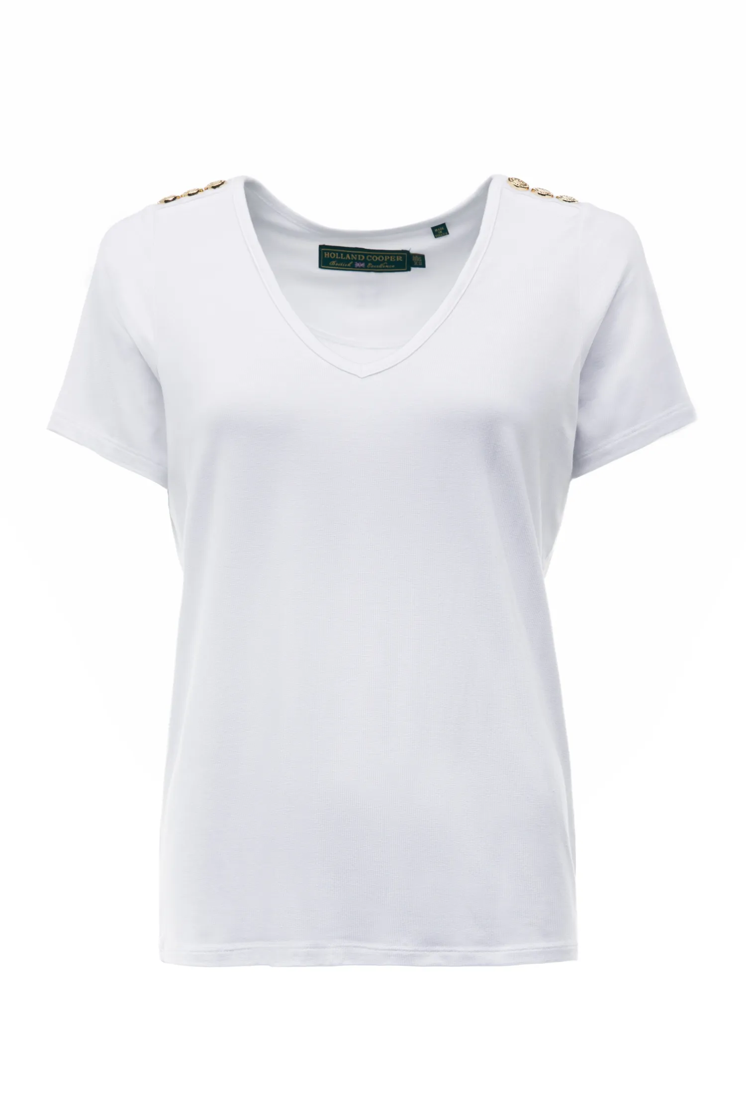Sale Relax Fit V-Neck Tee Women Tees|Tops
