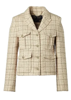 Outlet Richmond Jacket (Camel Sparkle Tweed) Women Jackets|Tailoring