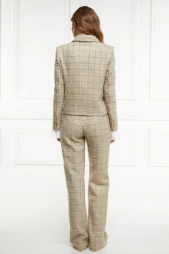 Outlet Richmond Jacket (Camel Sparkle Tweed) Women Jackets|Tailoring