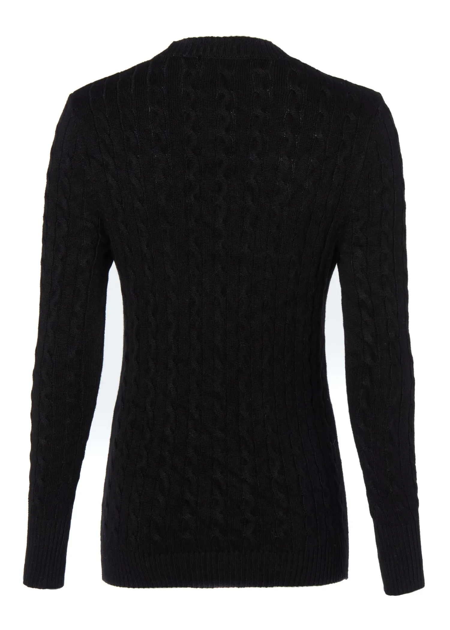 Hot Seattle Cable Crew Knit Women Knitwear