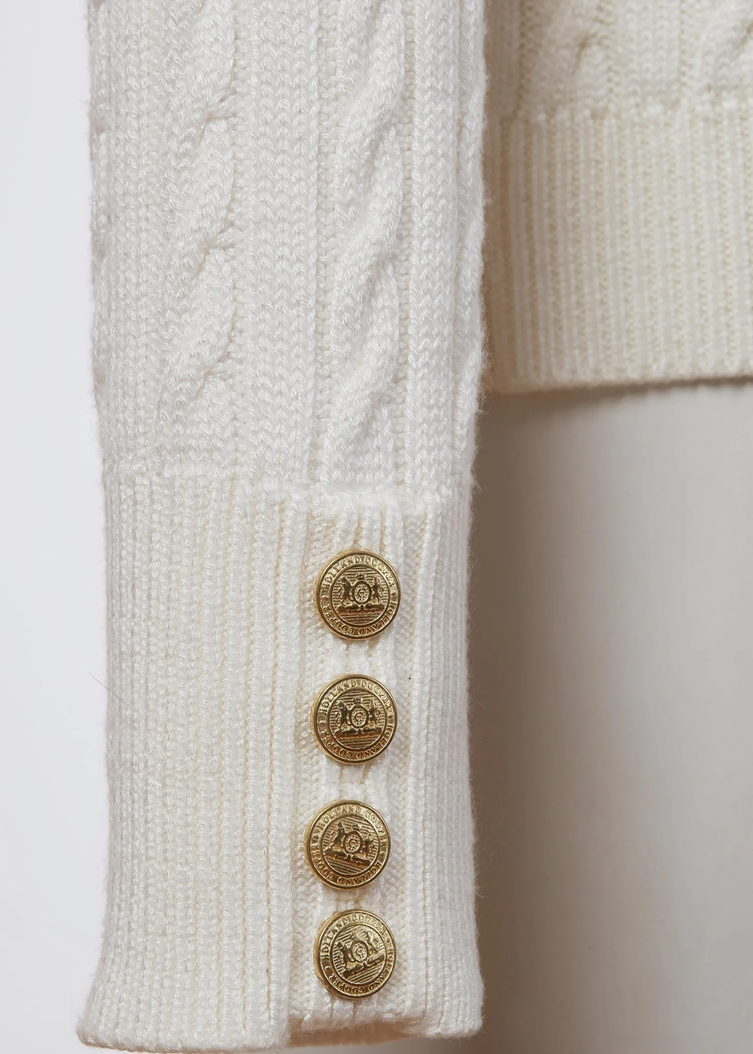 Sale Seattle Roll Neck Cable Knit (Winter White) Women Knitwear