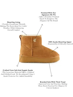 Online Shearling Platform Boot Women Shearling