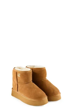 Online Shearling Platform Boot Women Shearling