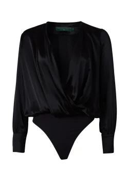 Fashion Silk Bodysuit Women Bodysuits|Shirts & Blouses