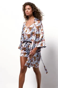 Clearance Silk Camisole (Sky Blue) Women Sleepwear