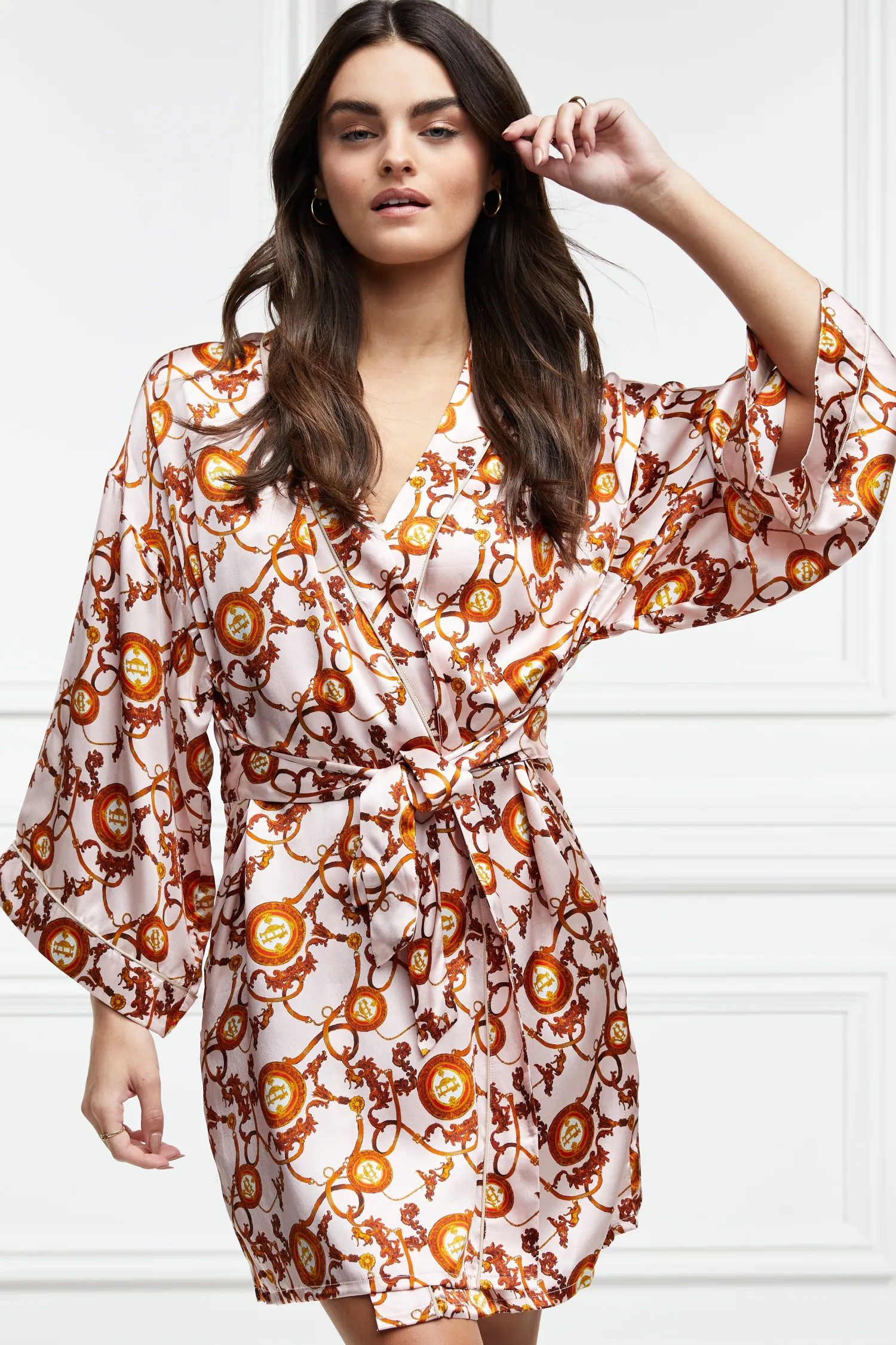 Clearance Silk Dressing Gown Women Sleepwear