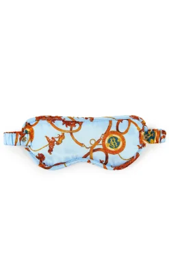 Online Silk Eye Mask (Sky Blue) Women Sleepwear
