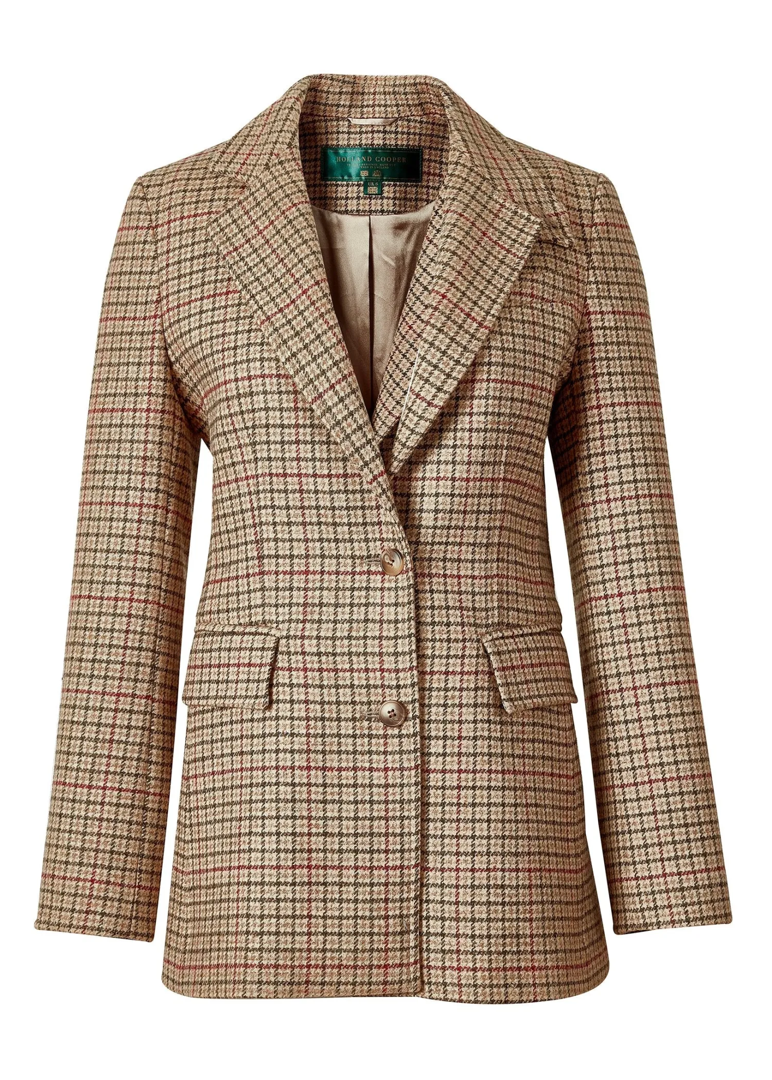 Outlet Single Breasted Blazer (Charlton Tweed) Women Blazers|Tailoring