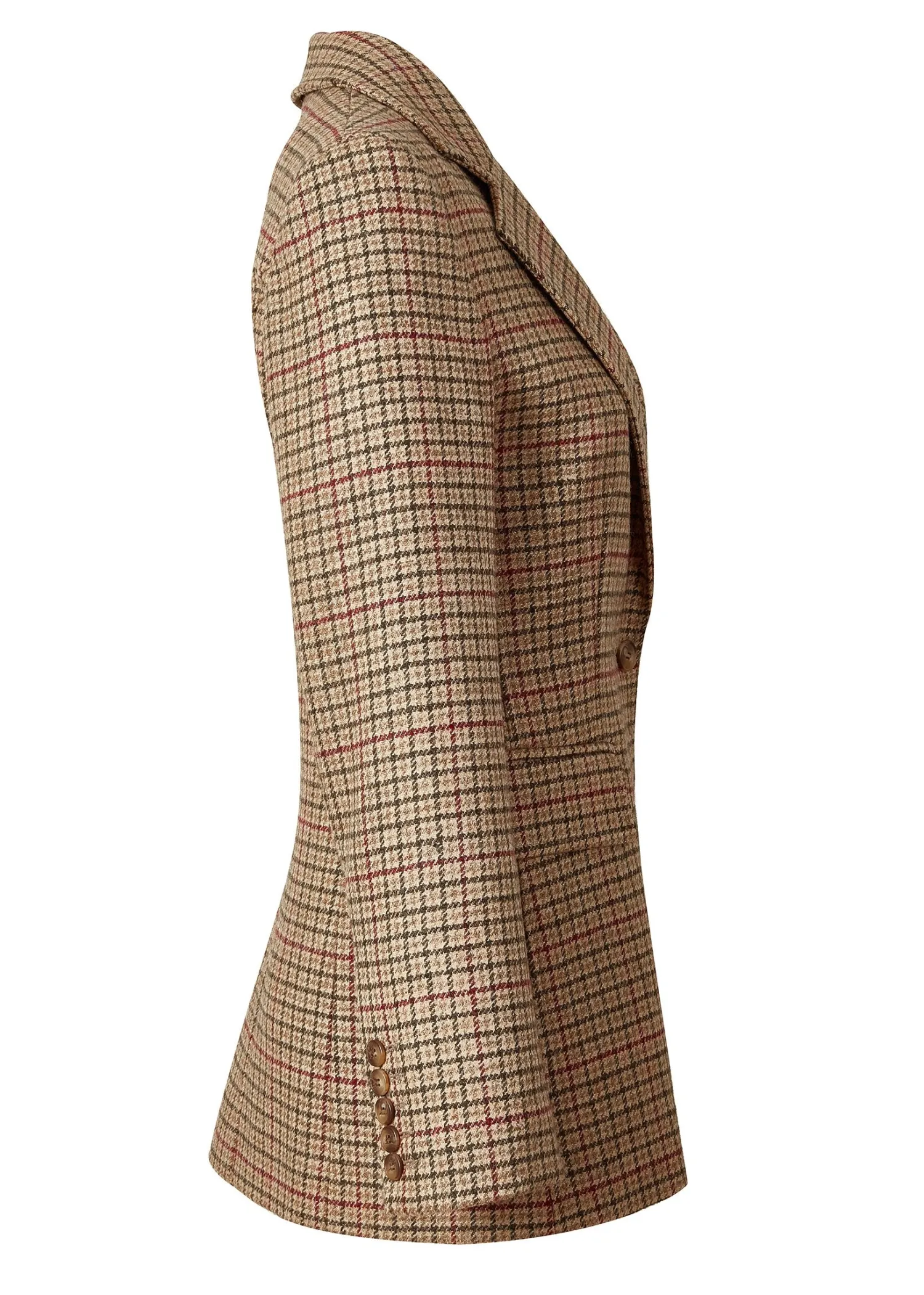 Outlet Single Breasted Blazer (Charlton Tweed) Women Blazers|Tailoring