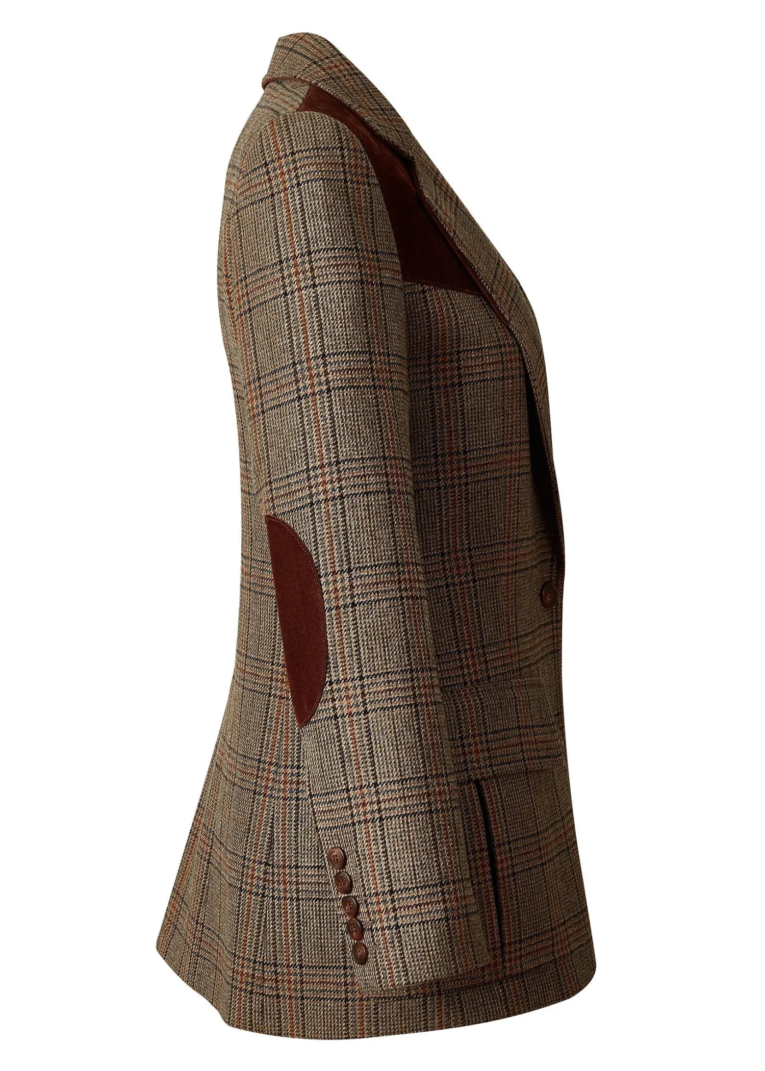 Best Single Breasted Field Blazer (Bourbon Tweed) Women Tailoring|Blazers