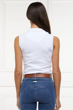 Outlet Sleeveless Polo Shirt Women Polo Shirts