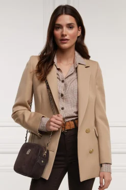 Sale Soho Camera Bag (Chocolate Suede) Women Crossbody Bags|Bags