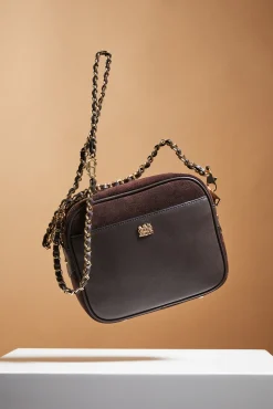 Sale Soho Camera Bag (Chocolate Suede) Women Crossbody Bags|Bags