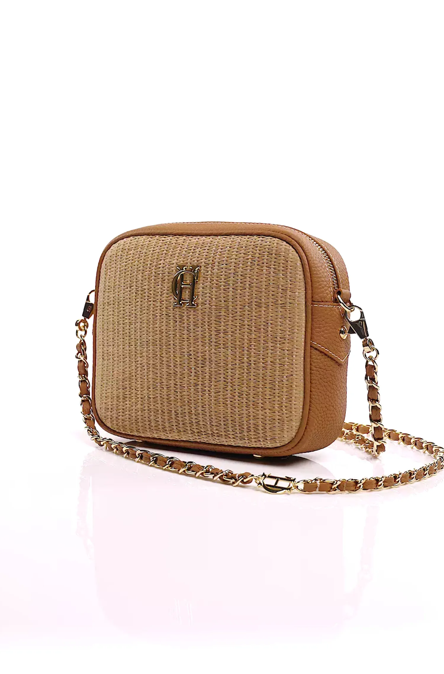 Online Soho Camera Bag (Tan Raffia) Women Crossbody Bags|Bags