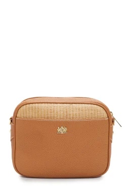 Online Soho Camera Bag (Tan Raffia) Women Crossbody Bags|Bags