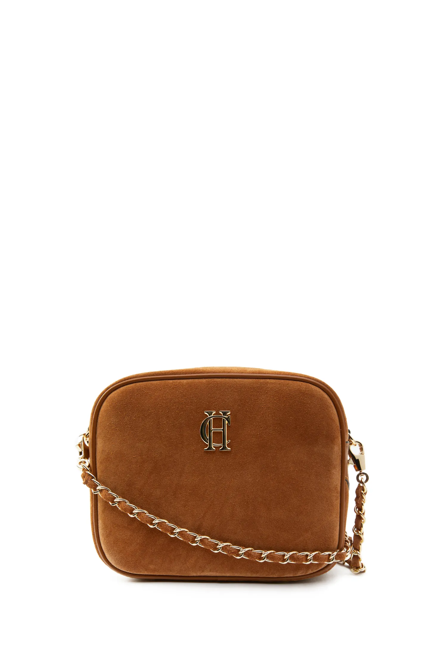 New Soho Camera Bag (Tan Suede) Women Crossbody Bags|Bags