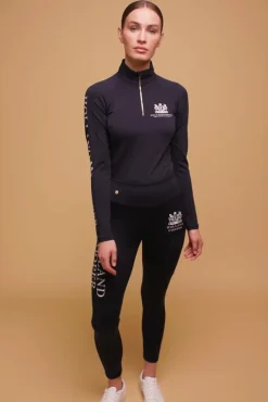 Outlet Sport Legging (Ink Navy) Women Leggings|Leggings