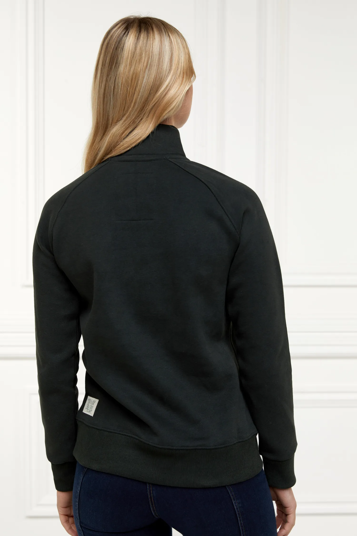 Sale Sporting Heritage Zip Henley (Racing Green) Women Hoodies & Sweatshirts|Sweatshirts