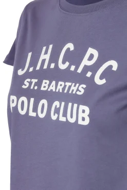 Clearance St. Barths Polo Club Tee (Yale Blue) Women Polo Shirts & Tees|Tees