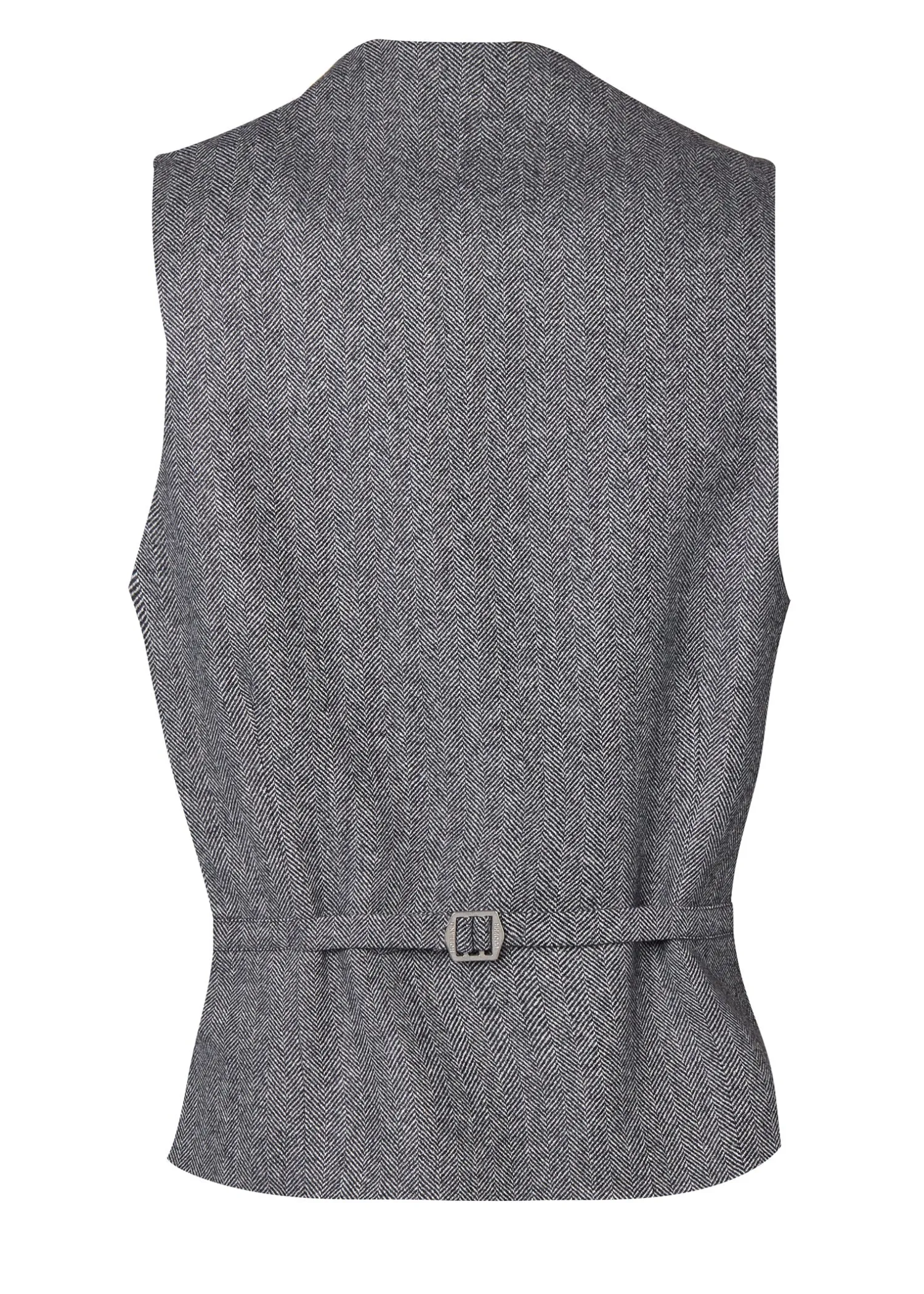 Outlet St James Waistcoat (Mono Herringbone) Waistcoats