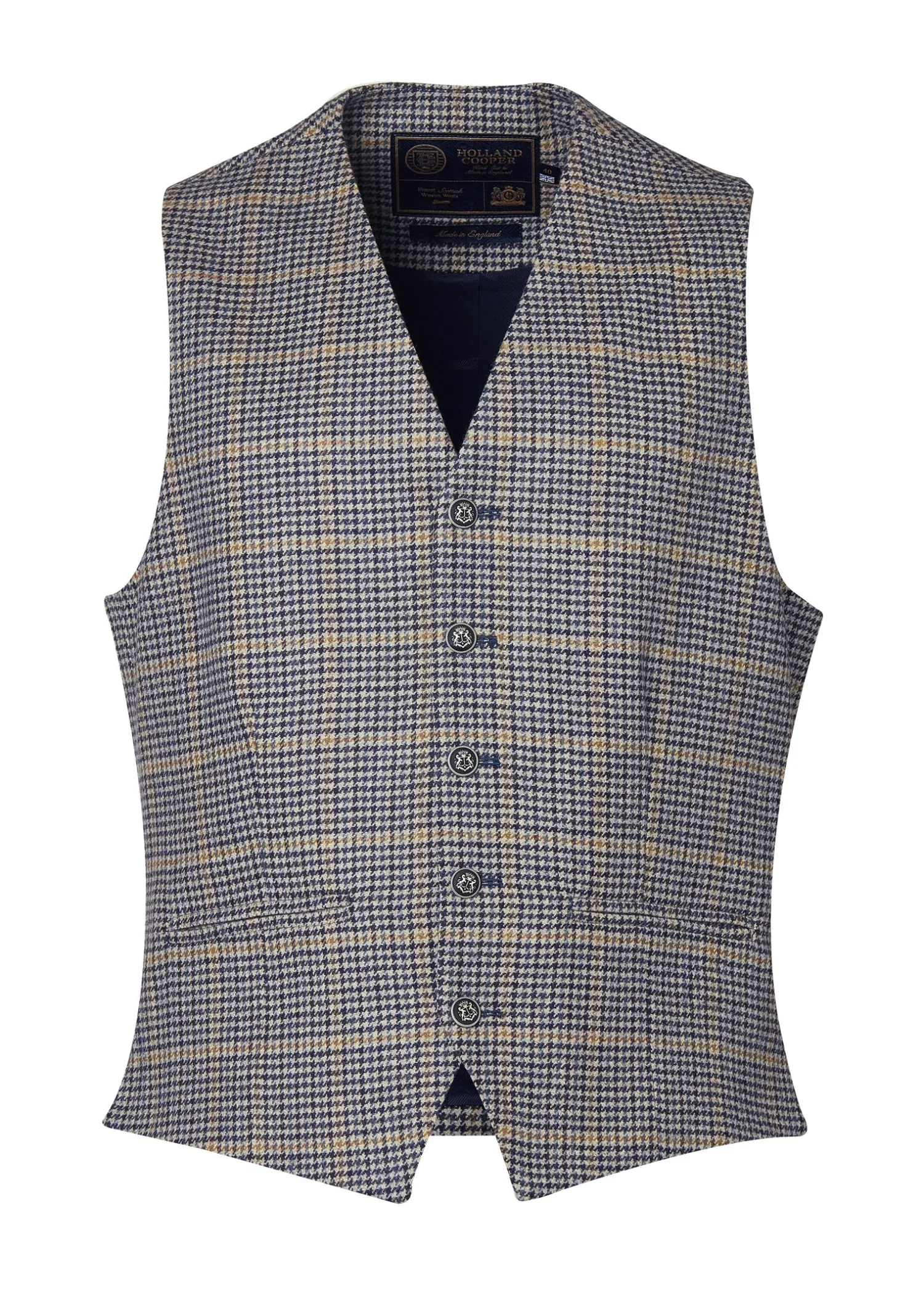 Sale St James Waistcoat (Prince of Wales Navy) Waistcoats