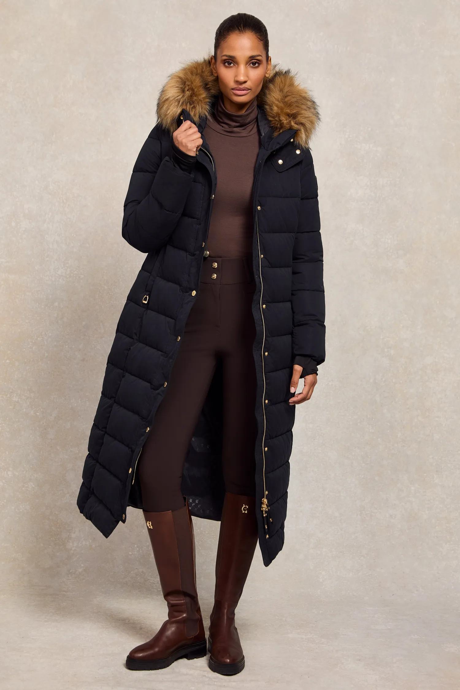Clearance Stoneleigh Longline Coat (Ink Navy) Women Coats|Coats