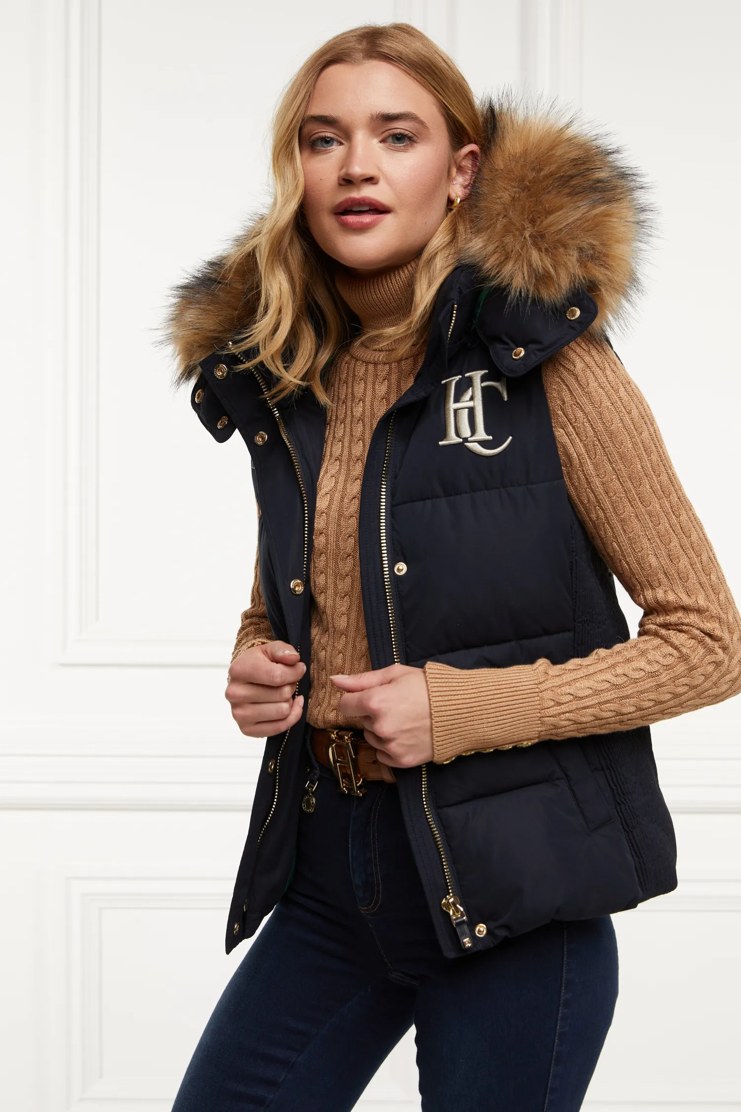 Best Team Gilet (Ink Navy) Women Gilets
