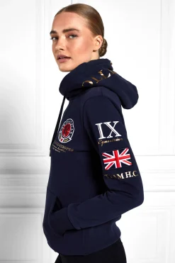 Best Team Hoodie Pull On (Ink Navy) Women Hoodies & Sweatshirts|Hoodies